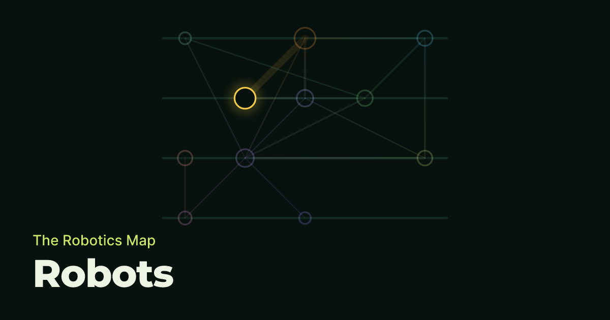Robots: 59 robotics companies · The Robotics Map