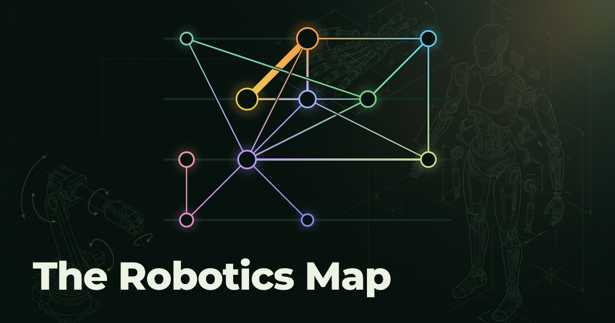 The Robotics Map: robotics companies across the stack
